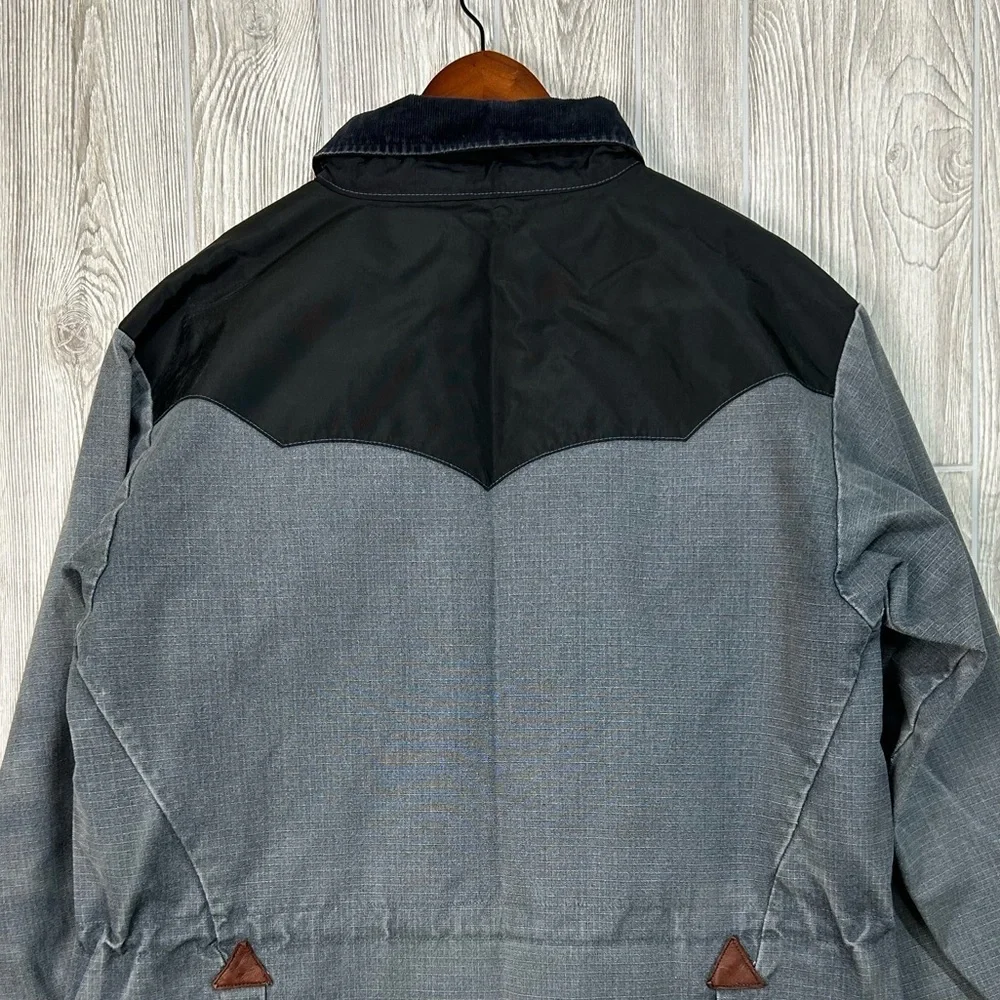 Vintage Cub Schaefer Schaefer Outfitters Original Drifter Coat Grey Black SZ 42 - Picture 8 of 16